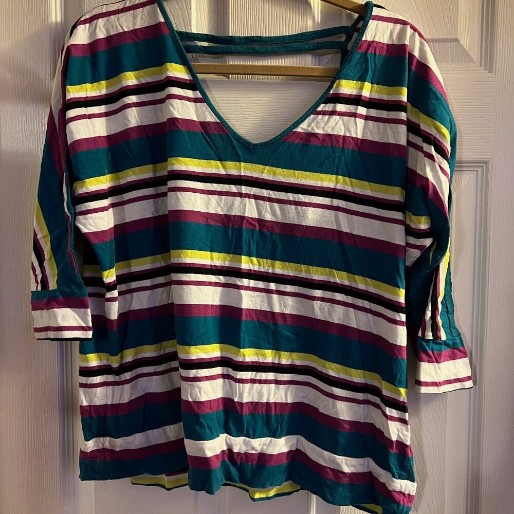 Torrid crop jersey-type top Size 1